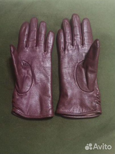 Перчатки кожаные 7