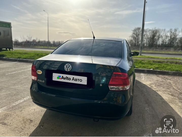 Volkswagen Polo 1.6 МТ, 2012, 177 000 км