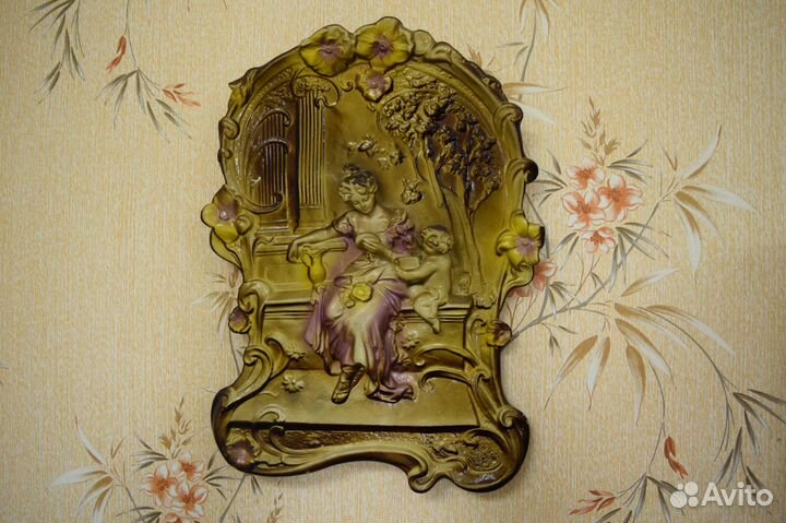 Панно настенное гипсовое СССР