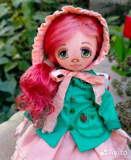 Текстильная интерьерная кукла