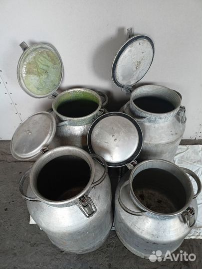 Фляги алюминиевые 40 л. бу