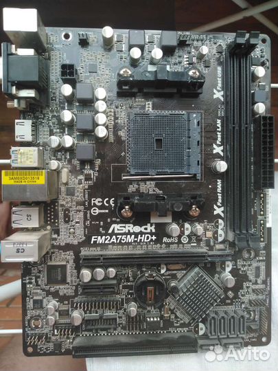 Материнская плата FM2A75M-HD+ не рабочая