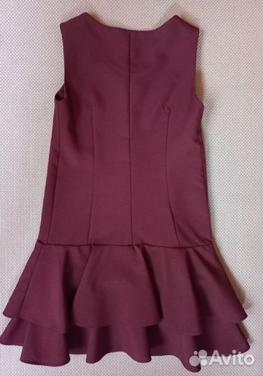 Форма школьная для девочки бордовая р.140-146