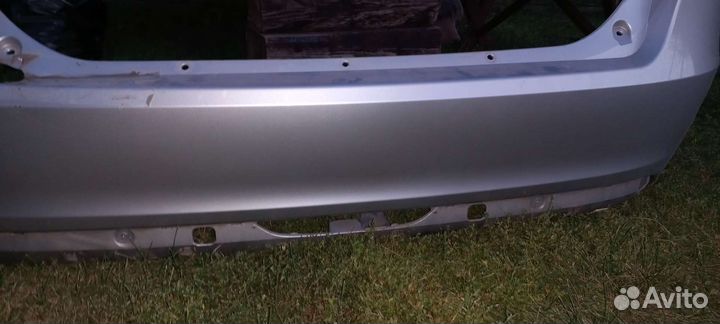 Задний бампер на весту