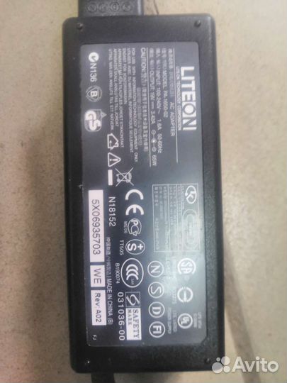 Блок питания для ноутбука acer