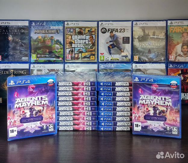 PS4 Agents of Mayhem Издание Первого Дня