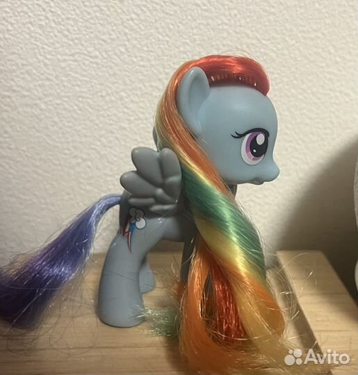 My little pony радуга дэш редкая