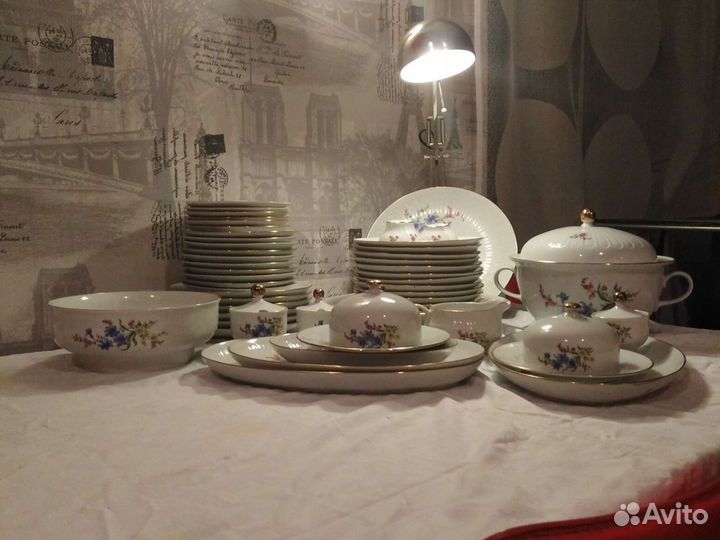 Сервиз столовый коллекционный Hernneberg 1777