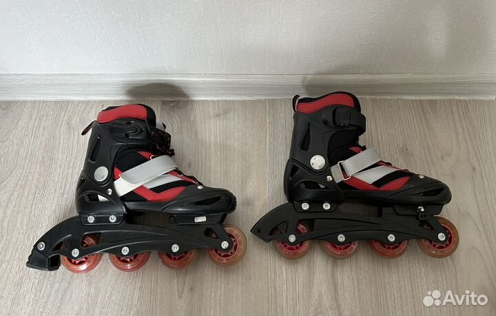 Роликовые коньки детские раздвижные 35 38