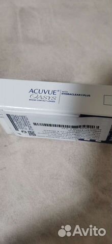 12 шт. Линзы acuvue oasys двухнедельные -3.25