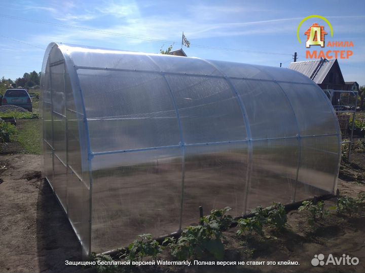Теплица трубная,Хозяйка Алтайская