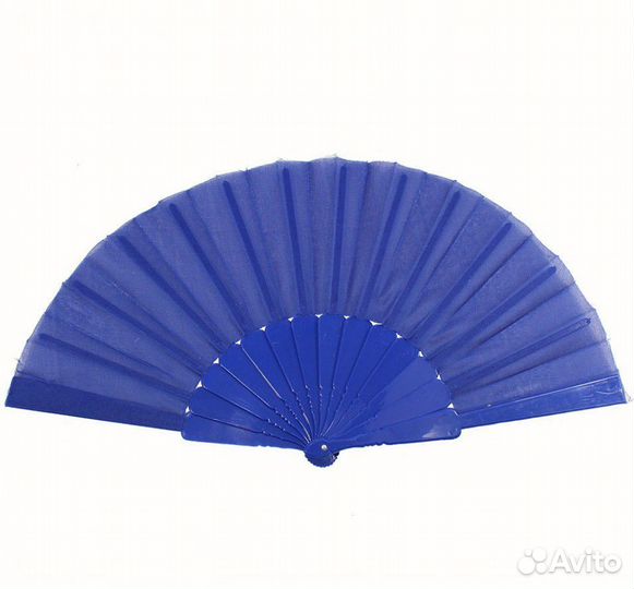 Веер синий