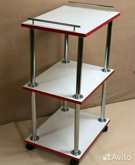 Этажерки, стол косметолога