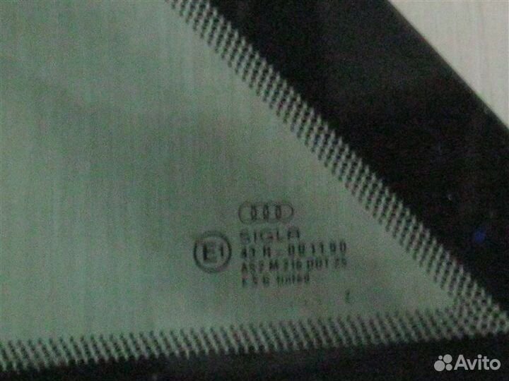 Стекло кузовное глухое левое Audi 100 C4