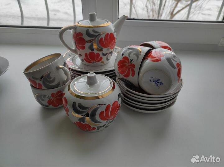 Чайный сервиз вербилки