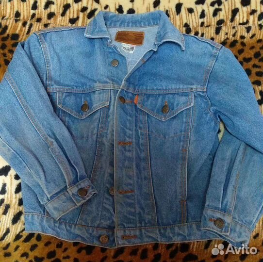 Джинсовая куртка для мальчика 134