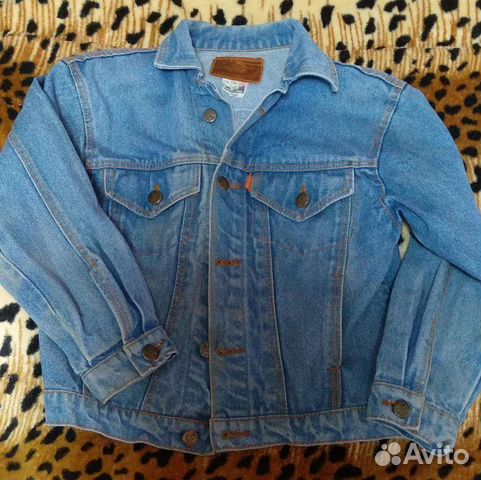 Джинсовая куртка для мальчика 134