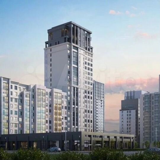 2-к. квартира, 75 м², 3/17 эт.