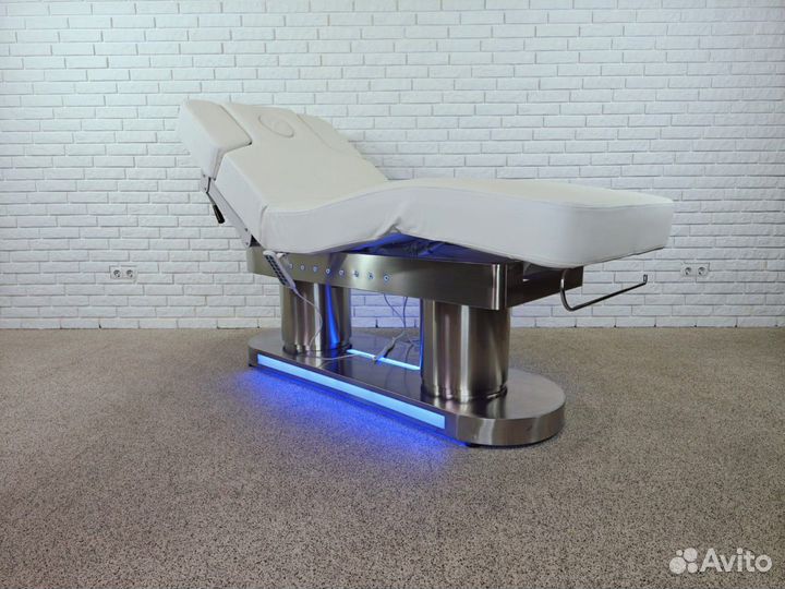 Массажный стол Deluxe Chrome, 4 мотора