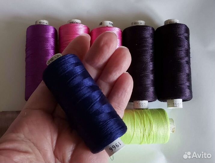 Нитки швейные