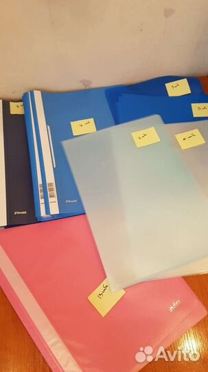 Папки и уголки канцелярия