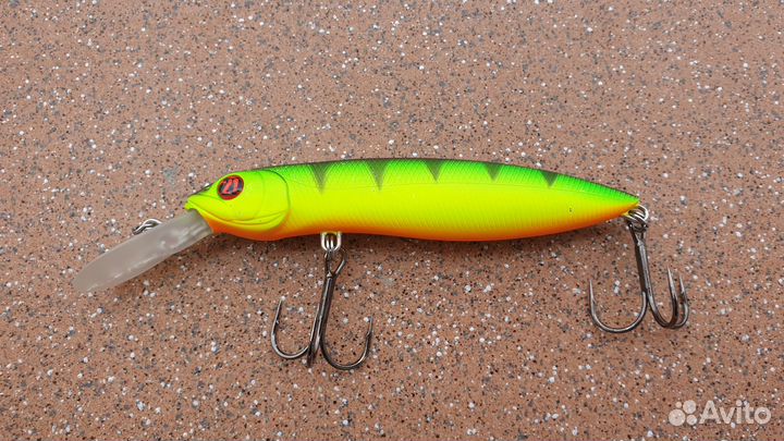 Воблер pontoon21 moby dick 120F MR 15 +