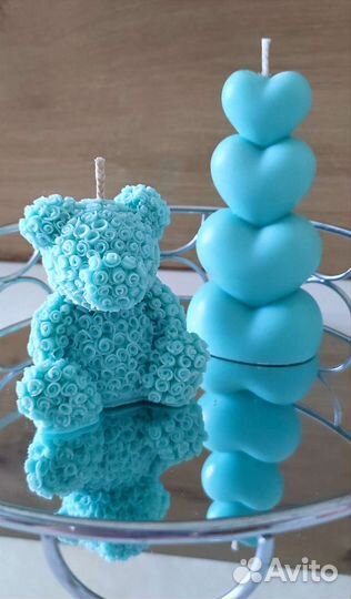 Интерьерные свечи из соевого и пчелиного воска