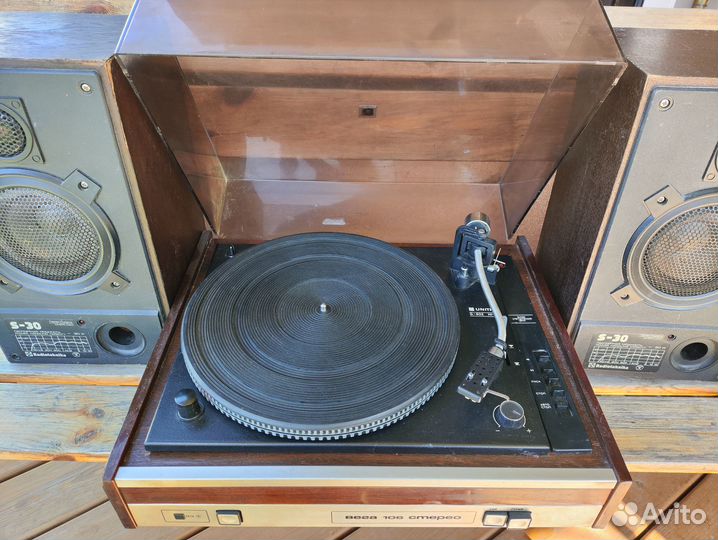 Вега 106 стерео + Radiotehnika s30