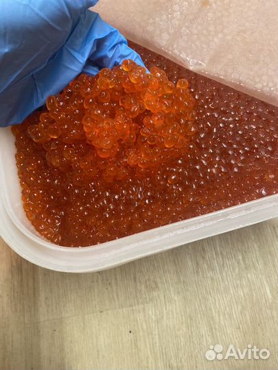 Красная икра горбуша кета нерка кижуч