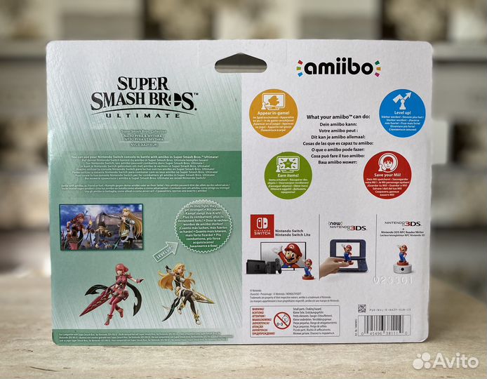 Amiibo Pyra And Mythra N.92 (Super Smash Bros)