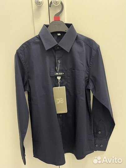 Школьная рубашка для мальчика 134