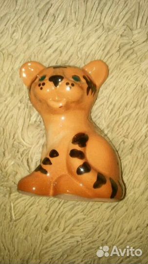 Керамический тигренок СССР