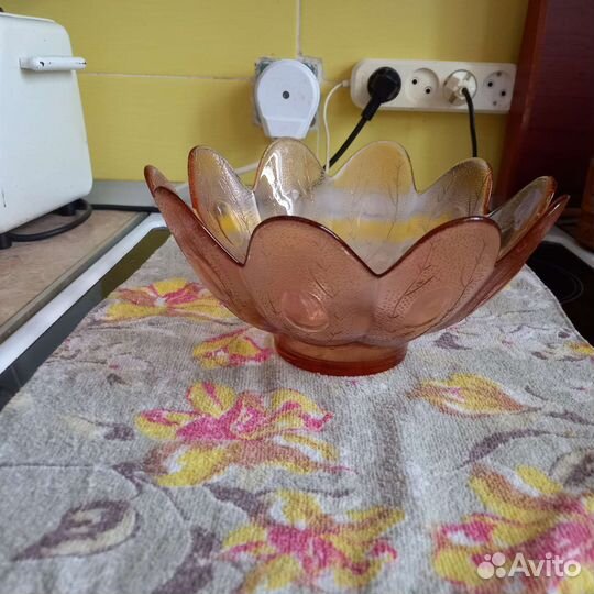 Чашка с блюдцем СССР б.у салатники