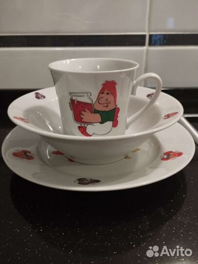 Набор столовой посуды детский