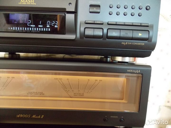 Усилители Technics se-А900s и Marantz рм-78