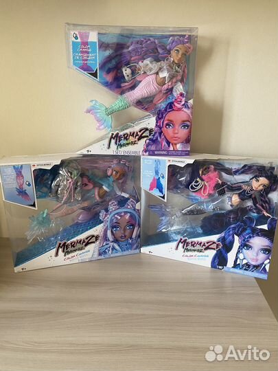 Кукла русалка mermaze mermaid