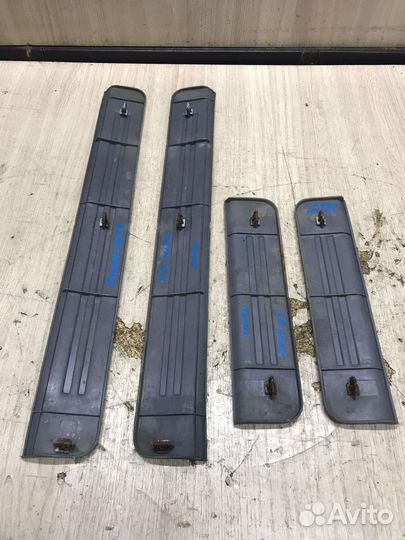 Накладки порогов hyundai matrix