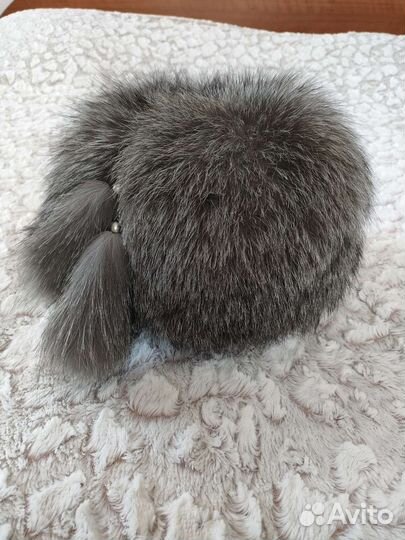 Шапка из чернобурки