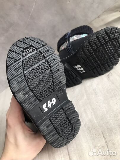 Сапожки 22 размер