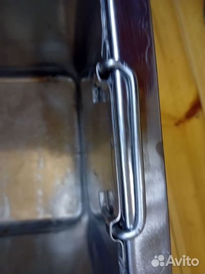 Бак из пищевой нержавейки с крышкой