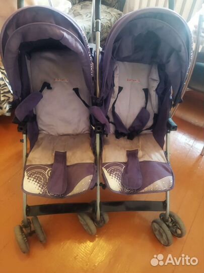 Коляска для двойни