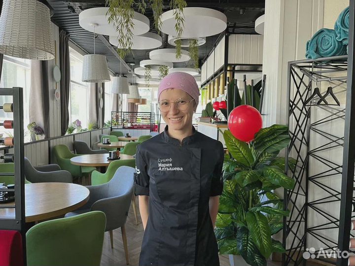 Су-шеф в кафе Сушилка