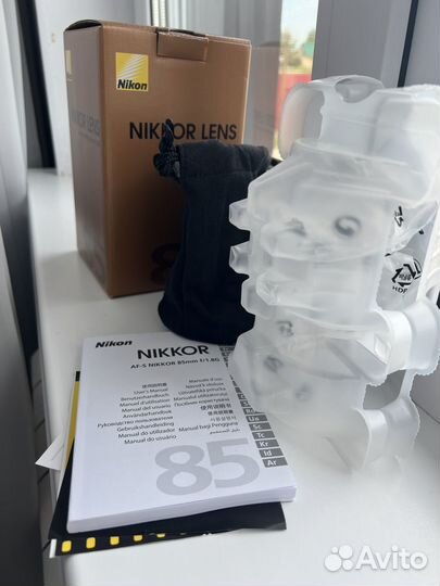 Объектив nikon af-s nikkor 85mm