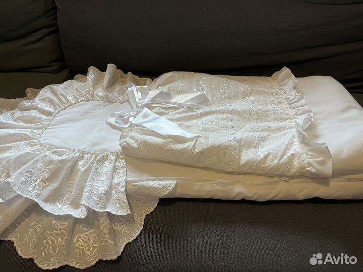 Конверт на выписку для девочки новый