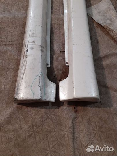 Накладки на пороги Хонда Стрим рн6,7,8,9