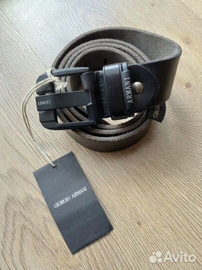Кожаный ремень Giorgio Armani оригинал