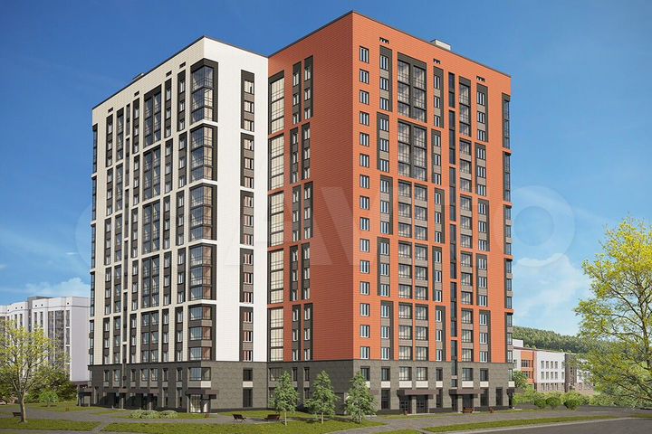 2-к. квартира, 55,6 м², 14/17 эт.