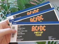 3 билета на концерт AC/DC Power Up 21.07 Словакия