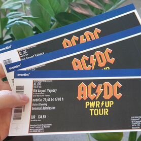 Билеты на концерт AC/DC Power Up 21.07 Словакия