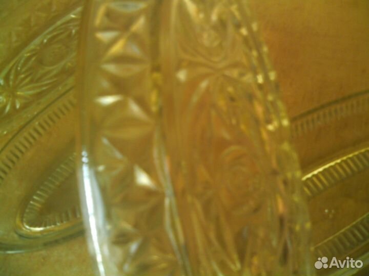 Селедочницы из стекла (хрусталя)